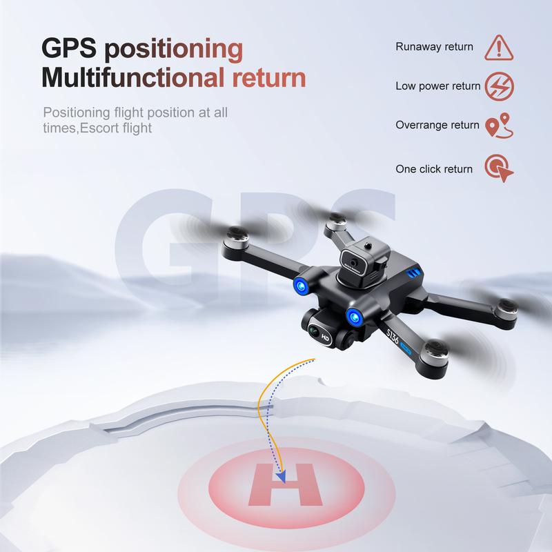 2024 GPS Drone with 4K Camera for Adults,Brushless Motor, RC Quadcopter with Auto Return, Follow Me, Circle Fly, Waypoint Fly, Altitude Hold with 2Battery