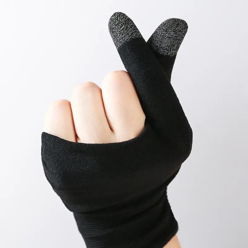 Anti-slip Gaming Finger Gloves (1 Pair), Breathable & Universal Finger Sleeve, Creative Design Finger Sleeve for Gaming