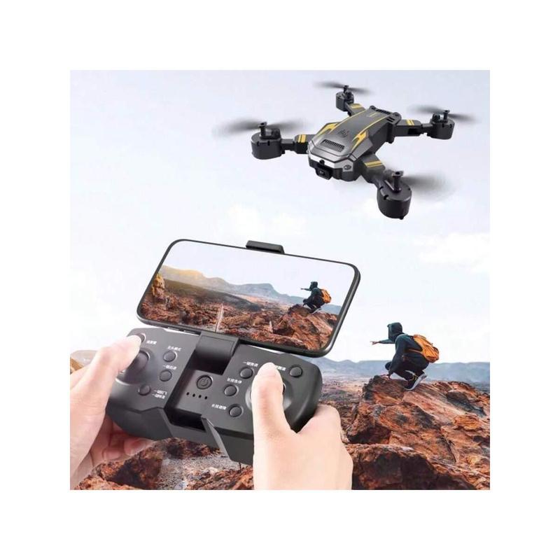 S6 Professional RC Drone With 2 Batteries, Dual Camera Double Folding RC Quadcopter Altitude Hold Remote Control Toy, Christmas Halloween Thanksgiving Gift