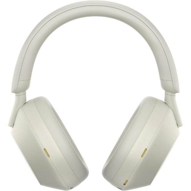 Sony WH-1000XM5 Wireless Noise Canceling Headphones with 4 Beamforming Microphones and 30-hour Battery Life, Silver