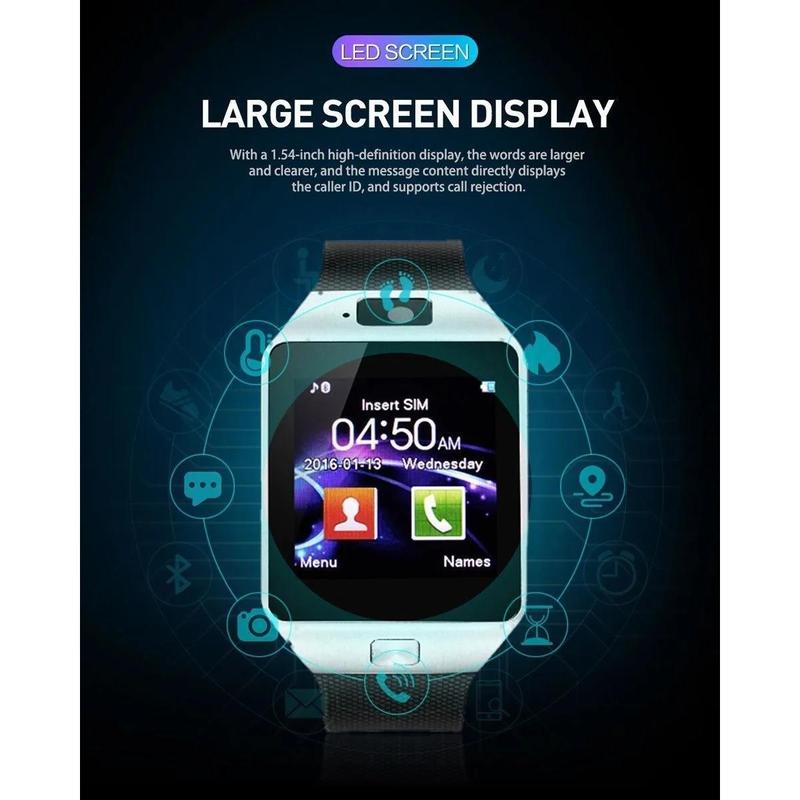 Wholesale Dz09 Smartwatch Mobile Watch Reloj Smartwatch Dz09 With  Phones Camera Video Call Bt Support Android Ios With Sim Card