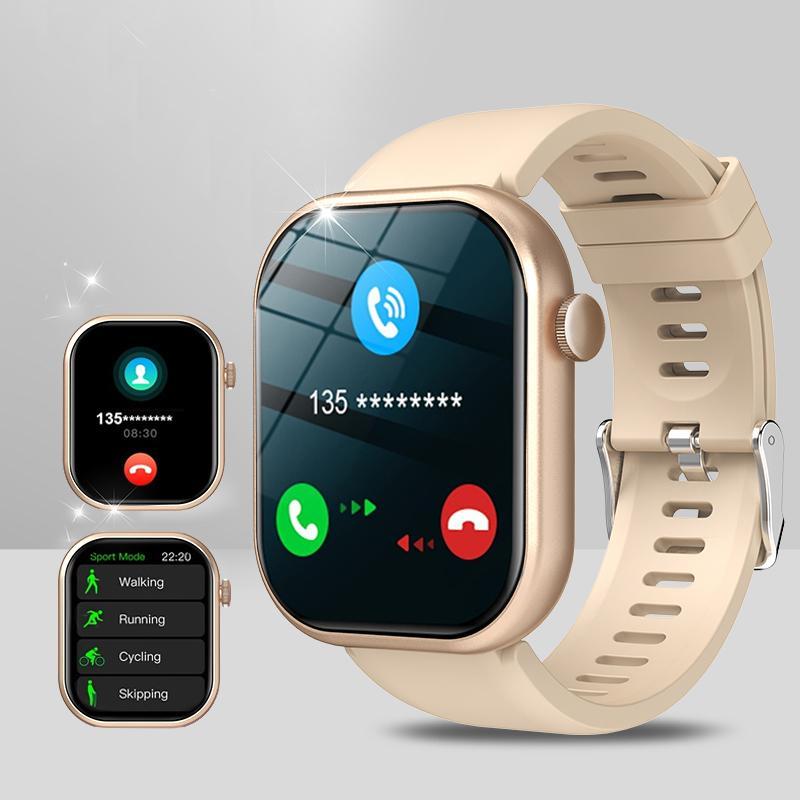 Smart Pop Watch with Wireless Calling Dial, Multiple Sport Mode, Calling Reminder and Rejection, Sms Reminder, Custom Wallpaper, Smart & Wearable Devices for iPhone Andriod