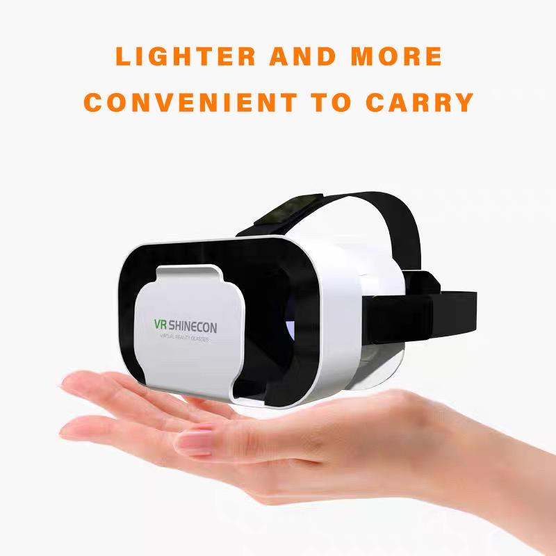 3D Virtual Reality VR 3D Glasses, Adjustable Lens Headset for TV, Movies, Videos, Lens Headset Compatible with 4.7 to 6 Inch