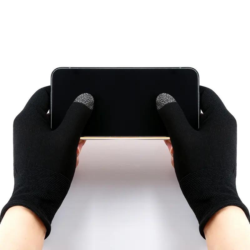 Anti-slip Gaming Finger Gloves (1 Pair), Breathable & Universal Finger Sleeve, Creative Design Finger Sleeve for Gaming