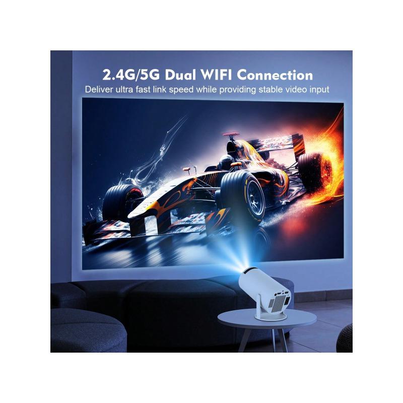 Magcubic Android 11 Wifi6 260ANSI Projector AllwinnerH713 1280*720P 4K180° Flexible BT5.0 Home Cinema Outdoor Portable Projetor android tv video projector projector projector  tiktok Audio Screen