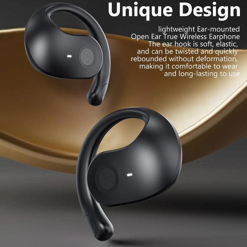 Ear Hook Design Wireless Earphone, BT5.3 Noise Cancelling Headphone, Sports Bluetooth-compatible Earphone, Fitness Wireless Earphone, Gaming Earbuds