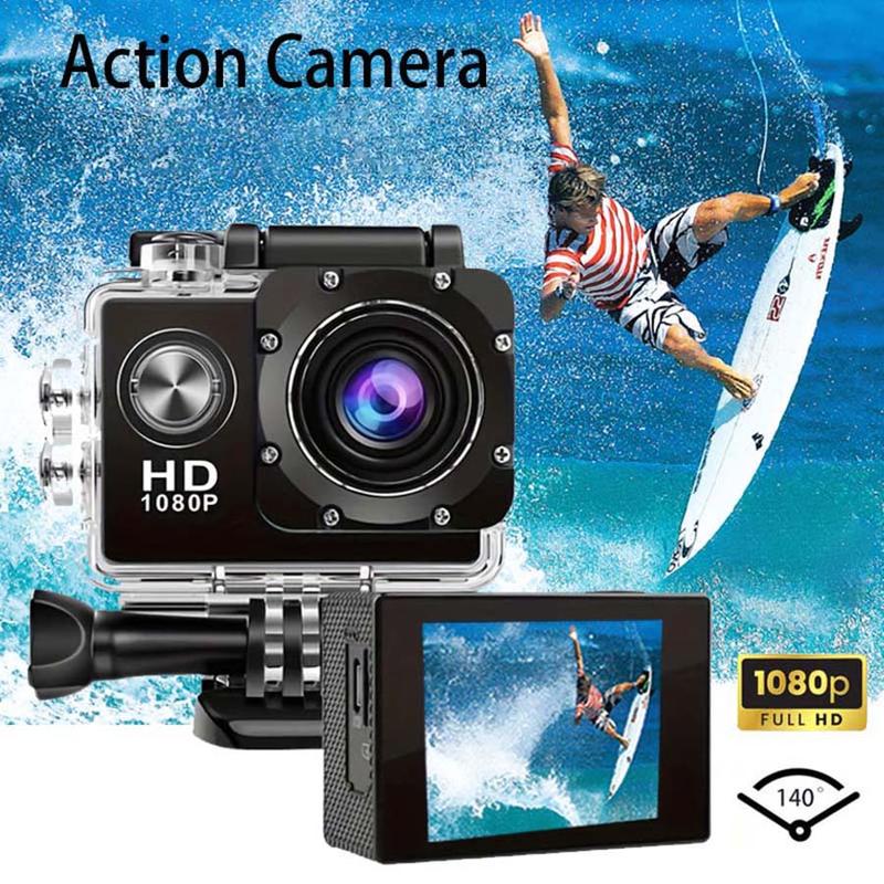 Ultra-HD Waterproof Action Camera, Multipurpose 140 Degree Wide Angle 30m Waterproof Action Camera, 1 Count Wifi Action Camera with 32G TF Card, Underwater Action Camera for Outdoor Sports