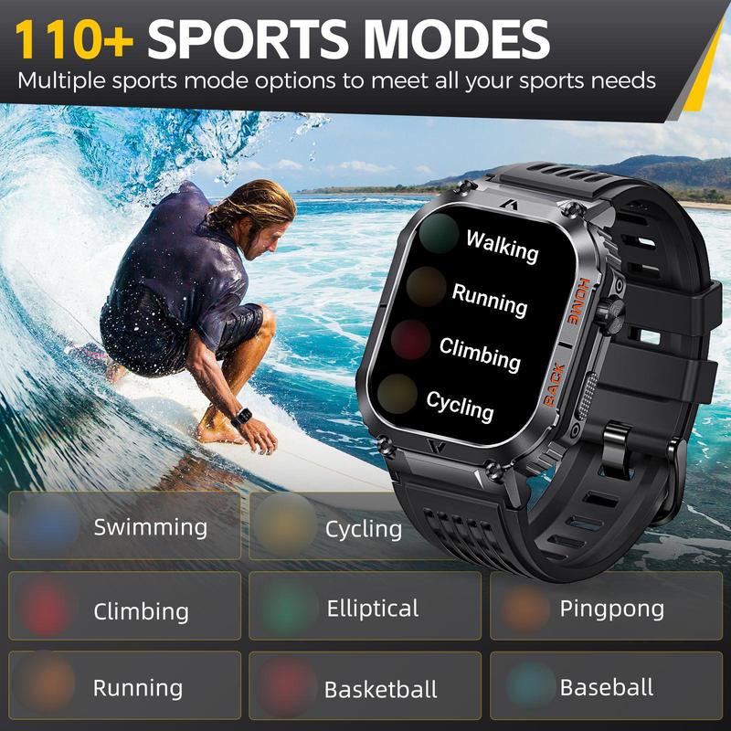 EIGIIS EW5 Multifunctional Smart Watch, Fashion Digital Watch with Multiple Sports Modes, Waterproof Sports Watch for Women & Men