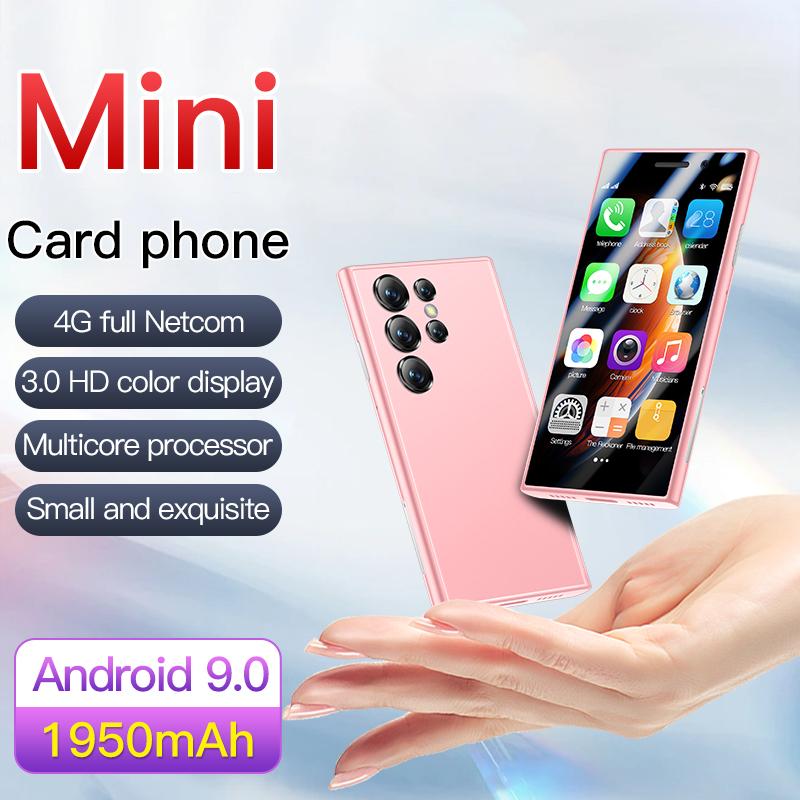 Mini Smart Phone S23 Pro , Android OS, 3.0 Inch Screen, 2 SIM Slots, 2GB RAM, 16GB Storage, 1000mAh Battery Included