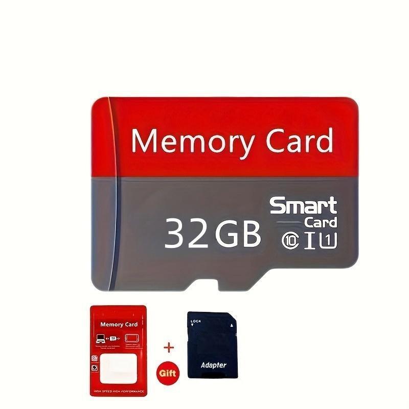 Durable Flash Memory Card, 1 Count High-speed Break Resistant Micro SD Card, 4K Ultra HD Storage Durable Flash Card, Compatible with Car Computer Camera Accessories