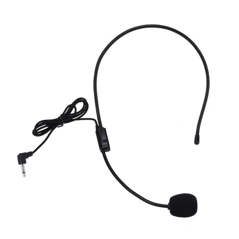 Head Mounted Wired Microphone, Gaming Mic, Portable Lightweight Microphone For Teaching & Speaking, Class Conference Meeting, Multi-functional Audio Microphone, Audio & Video