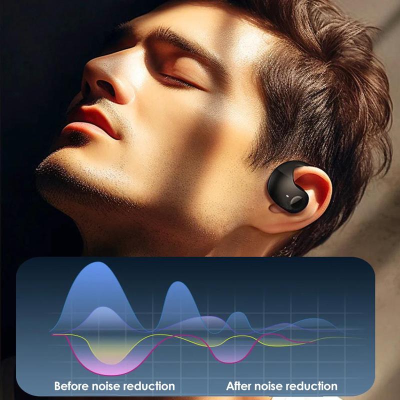 Ear Hook Design Wireless Earphone, BT5.3 Noise Cancelling Headphone, Sports Bluetooth-compatible Earphone, Fitness Wireless Earphone, Gaming Earbuds