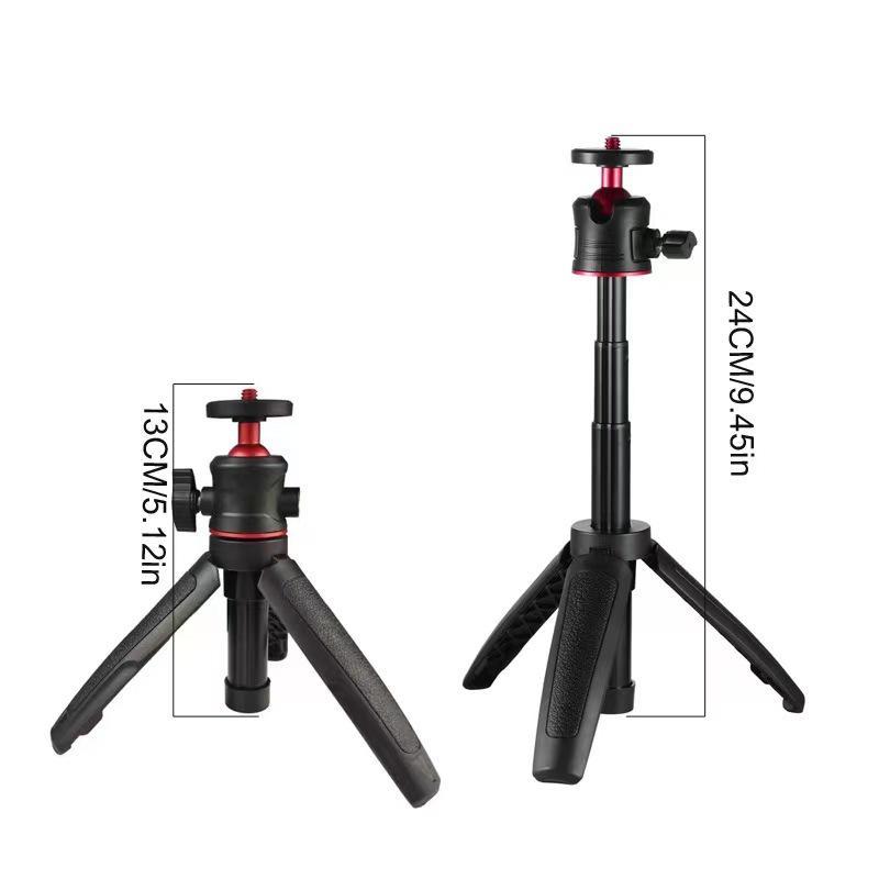 Portable Desktop Extension Tripod, 1 Count 3-section Extended Extension Tripod, Mini Mobile Phone Camera Miniature Bracket, Camera Accessories