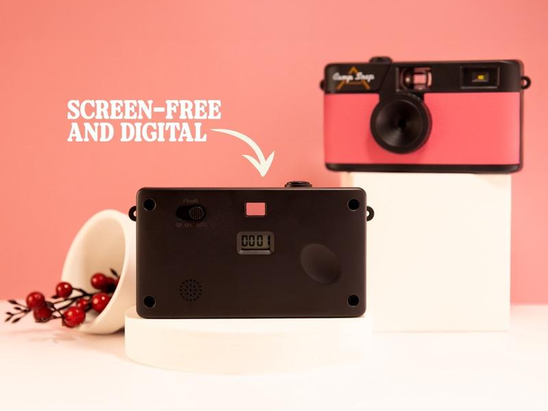 Screen-Free Digital Camera - Flamingo Pink