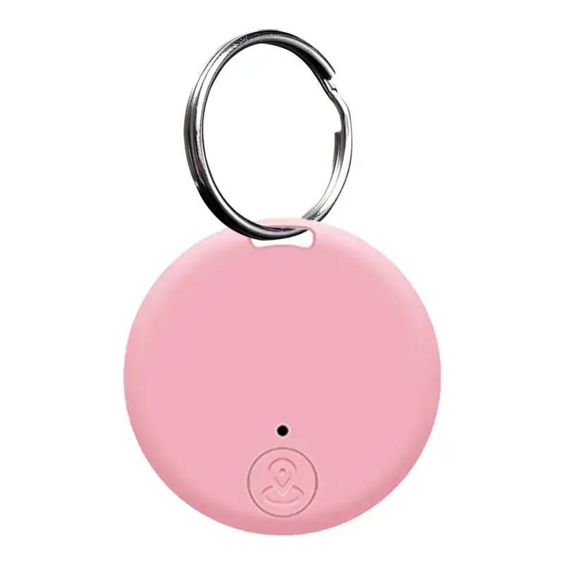 Smart GPS Tracker with Keychain, Mini GPS Locator, Car Key Anti-lost Device, Portable Anti-lost Tracker for Pets, Cats, Dogs, Bags, Wallets, Keys