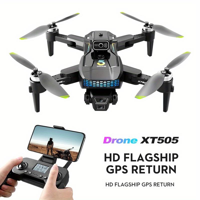 Latest Upgraded GPS Drone with 4K Camera, 3 Big Batteries, Motor Adopts Brushless Technology, Suitable for Adult Beginners, Intelligent Obstacle Avoidance, GPS Home, Can Be a Good Gift for Friends