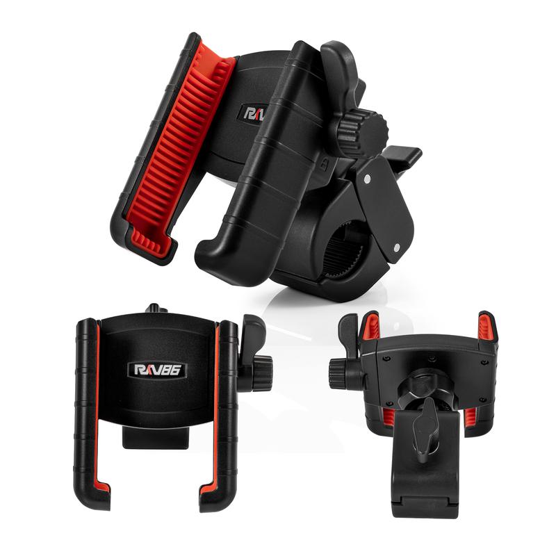 [Camera Friendly] Bike Phone Mount Holder |Adjustable Motorbike Phone Holder Smartphone Cellphone