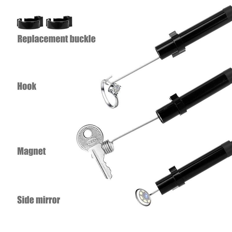 Industrial Endoscope Camera, 1080P HD Borescope Inspection Camera, Handheld Digital Endoscope with LED Light for Car, Pipe & Plumbing Inspections, Portable Detection Tools