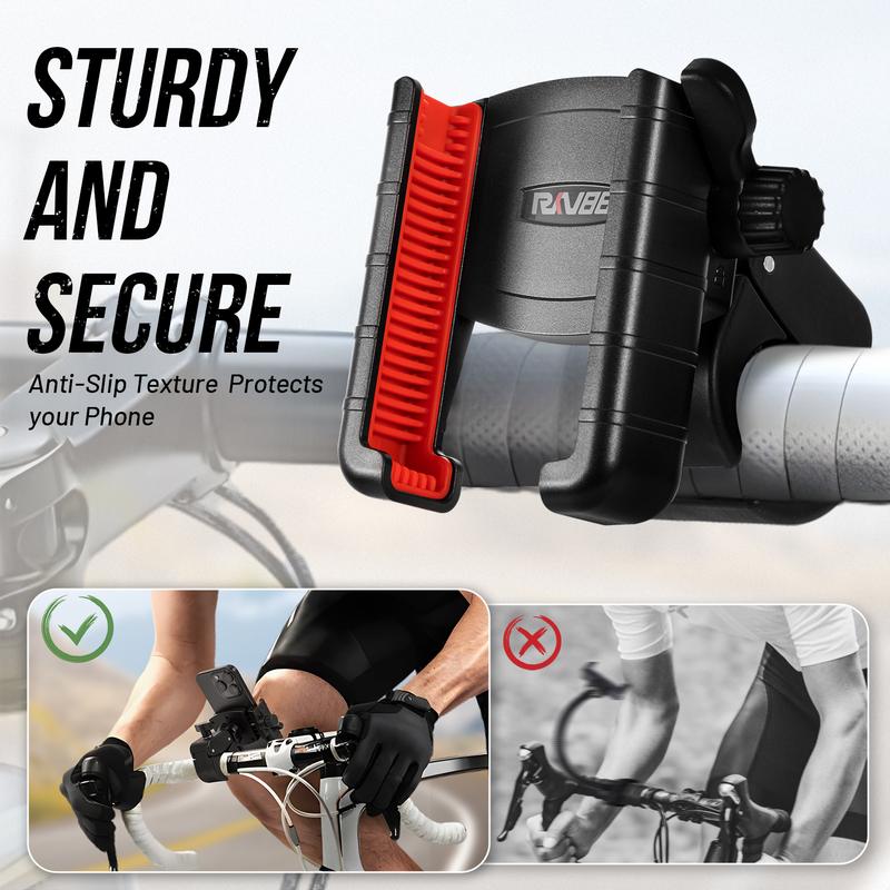 [Camera Friendly] Bike Phone Mount Holder |Adjustable Motorbike Phone Holder Smartphone Cellphone