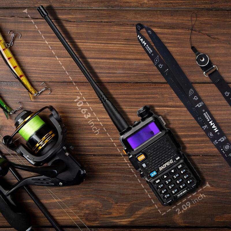 UV-5R MK4 8W Max Power 2024 Two Way Radio VHF UHF 144-148 420-450 mhz Ham Radio with 1800 mAh  ,  Software & Lanyard for Walkie Talkie