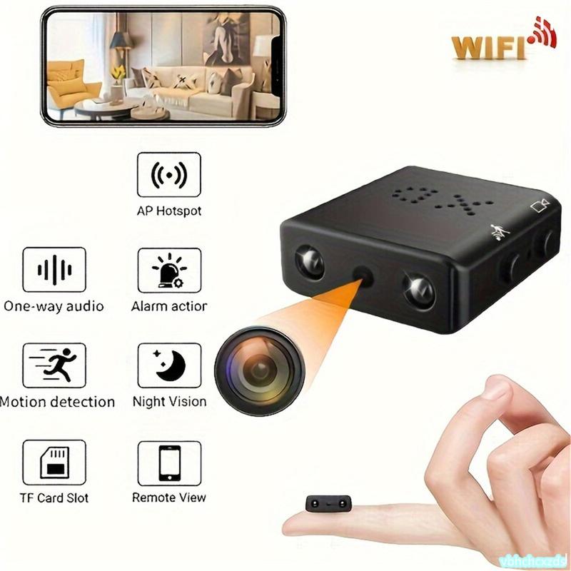 2024  Wireless WiFi Camera with Motion Detection - 480P 2.4GHz Android Compatible - Perfect Valentine's Day Gift for Indoor Outdoor Surveillance