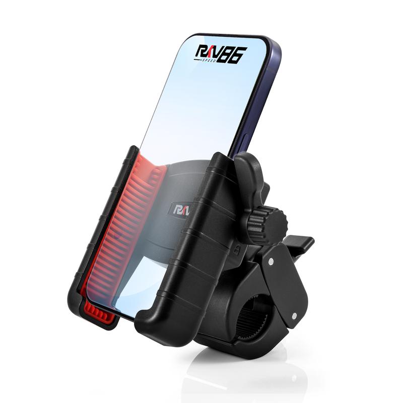 [Camera Friendly] Bike Phone Mount Holder |Adjustable Motorbike Phone Holder Smartphone Cellphone