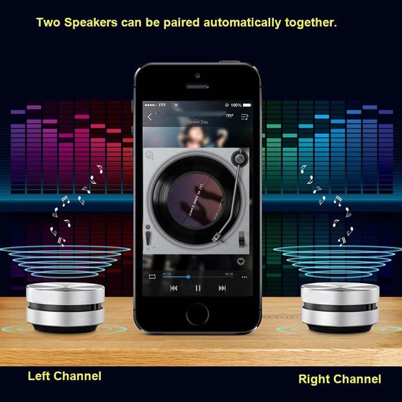 Bluetooth Speakers, Bone Conduction Portable Wireless Speakers with Louder Volume, HIFI Stereo Sound Subwoofers,Suction Cup Mounted, Crystal Clear Sound, Rich Bass, Mini Music Player for Home,Resonance Function for Dynamic Audio Experience bt speaker