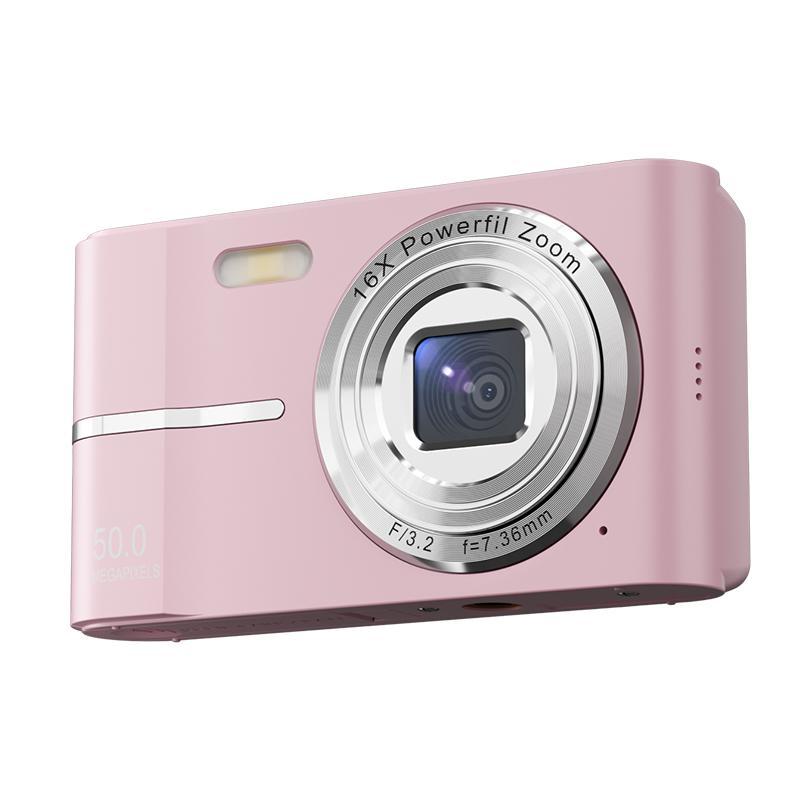 Auto Focus Digital Portable Compact Camera, Compact FHD 1080P Pocket Camera, Point and Shoot Camera with 16X Zoom, Small Camera for Outdoor Sports, Travel, Daily Use, Mini Camera