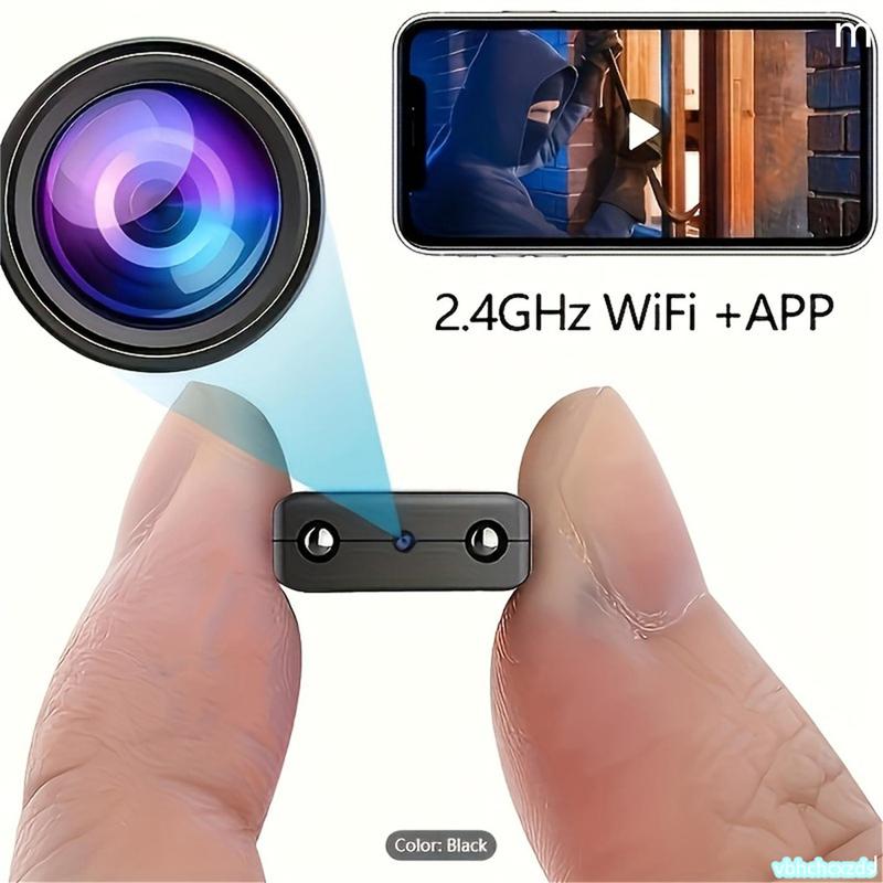 2024  Wireless WiFi Camera with Motion Detection - 480P 2.4GHz Android Compatible - Perfect Valentine's Day Gift for Indoor Outdoor Surveillance