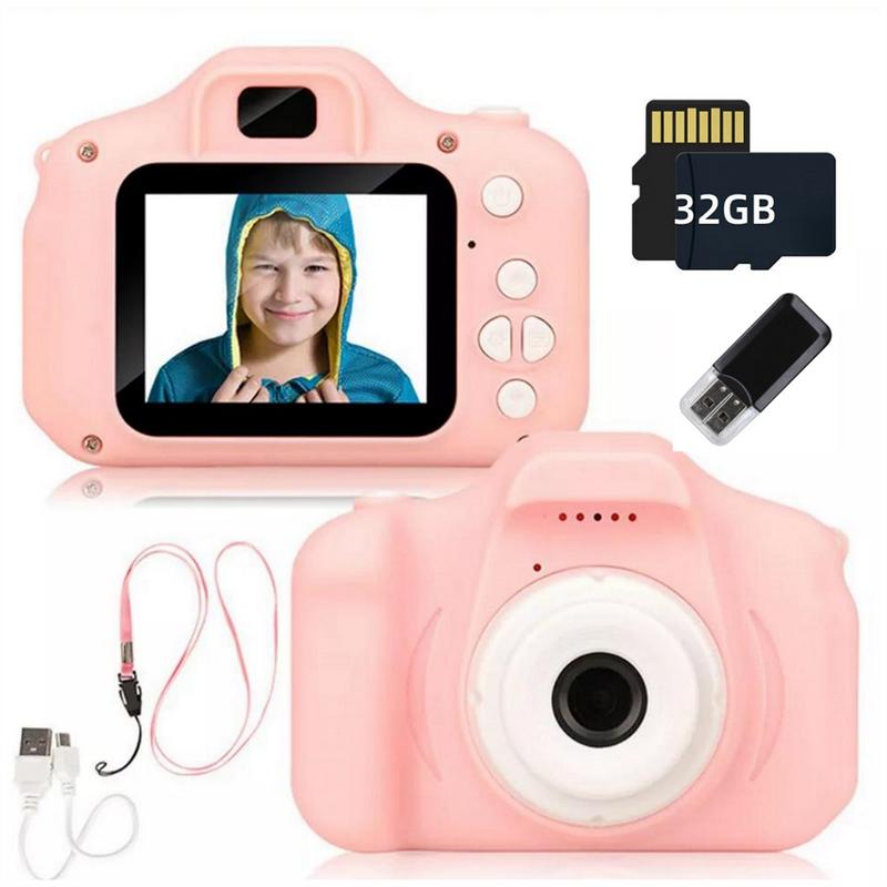 Upgrade Kids Selfie Camera,  Boys  Birthday Gifts for Age 3-9, HD Digital Video Cameras