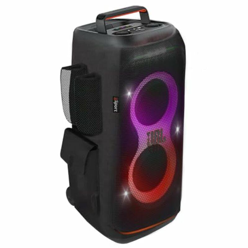 JBL PARTYBOX Club 120 Portable Party Speaker Bundle with gSport Cargo Sleeve (Black)