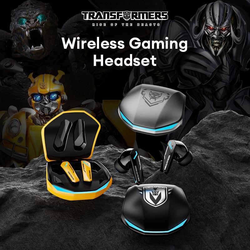 Transformers TF-T10 In-ear Design Wireless Earphones, True Wireless Bluetooth-compatible Headphones, HD Call Long Endurance Gaming Earbuds for Gaming Music, Gaming Earphone, Tws Earbuds