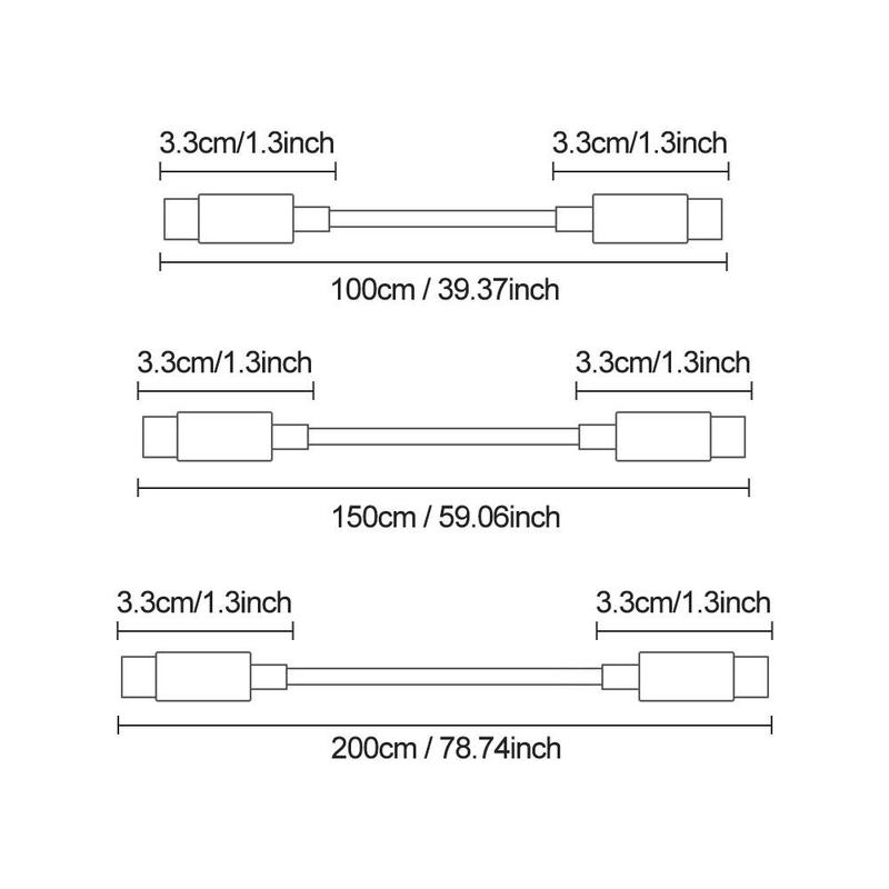 120W 6A Type-C to Type-C Fast Charging Data Cable, 1 Count Nylon Braided PD Cable, Phone Data Cable Compatible with Smartphone