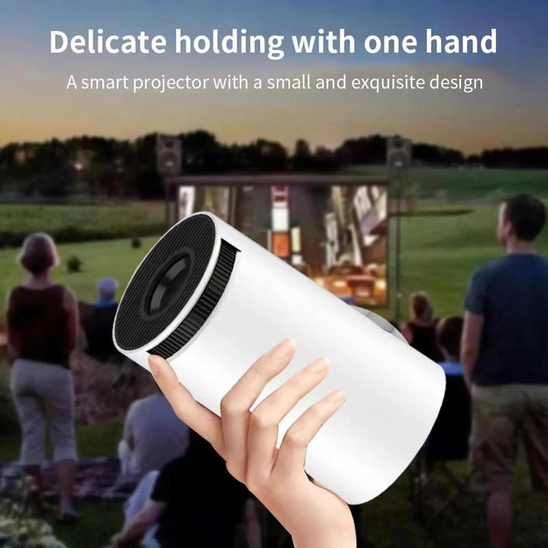 Fall Portable Outdoor Projector, HD Projectors with WIFI & Bluetooth-compatible, Outdoor Portable Projector for Home & Outdoor Use, Projector for Bedroom, Mini Projector