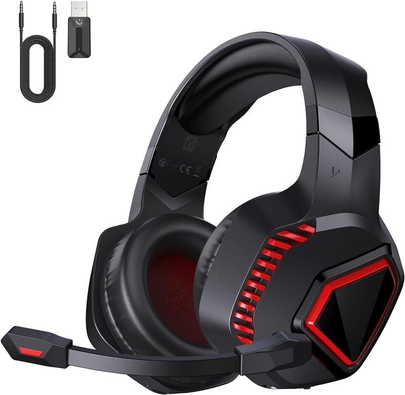 2024 New Wireless Gaming Headset,Headphone for PS5 Xbox PC Switch Nintendo,2.4GHz Low Latency,Professional PS5 Bluetooth Headset,Noise Cancelling Wired Headset,Xbox Only Supports Wired Connection