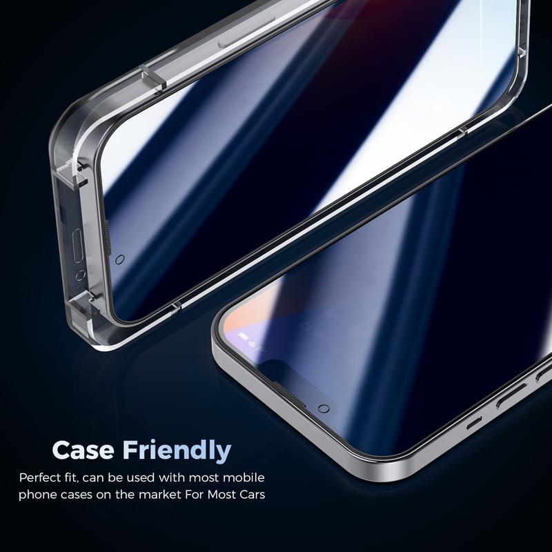 Anti-peeping Tempered Glass Screen Protector, 2pcs set Full Screen Coverage Protective Film, Durable Phone Screen Protector for iPhone 6 7 8 X 11 12 13 14 15 Plus 15 Pro Max