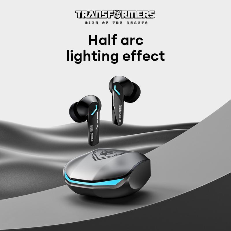 Transformers TF-T10 In-ear Design Wireless Earphones, True Wireless Bluetooth-compatible Headphones, HD Call Long Endurance Gaming Earbuds for Gaming Music, Gaming Earphone, Tws Earbuds