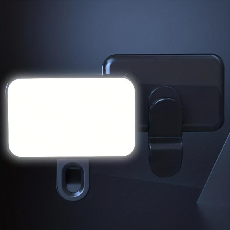 Portable Selfie Fill Light with Clip, USB Charging Selfie Fill Light, Selfie Light, Mini Clip-on Fill Light Suitable for Smartphone, Tablet, Laptop, Camera, Phone Accessories, Selfie LED Lights