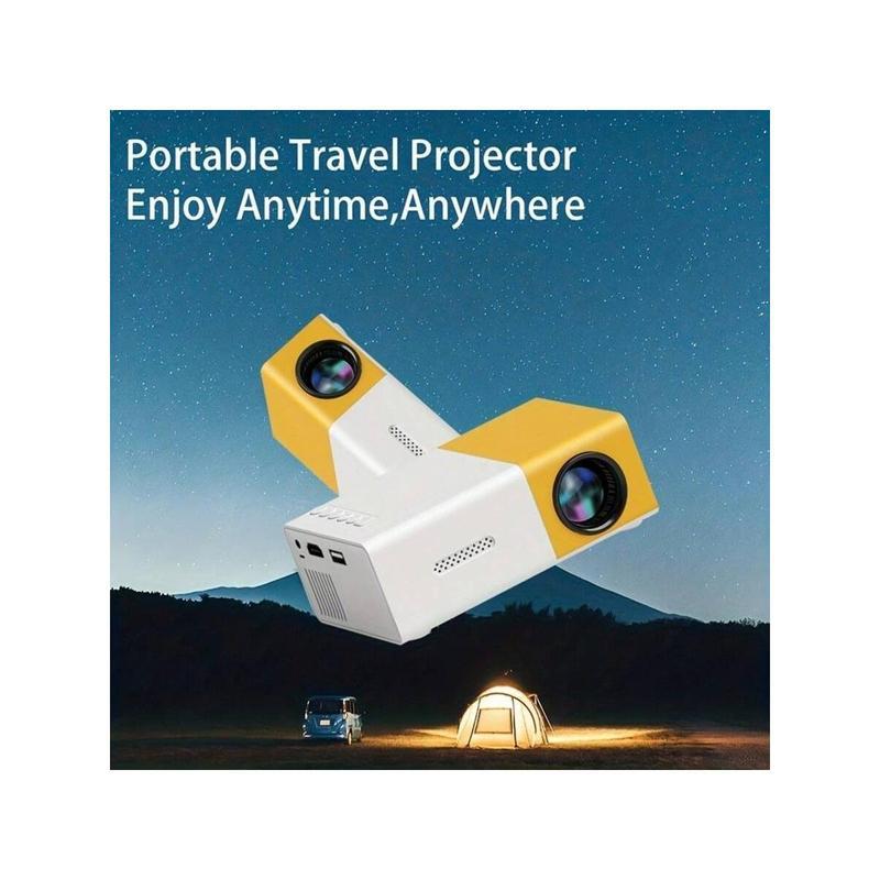 HD Mini Projector With HDMl-CompatibleUSB And SD Memory-Enhance Your Movie, TVAnd Game Experience, With Stand, Suitable ForOutdoor Camping  Drive-In  Home TheaterProjector Audio Adapter Audio Adapter AndroidConnection polk audio Micro Screen,digital