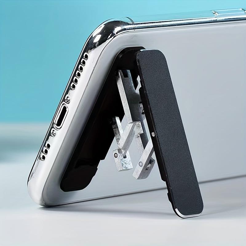 Foldable Phone Holder, Mini Phone Back Cover Stand, Phone Back Cover Desktop Support Stand, Portable Phone Accessories for Home & Office