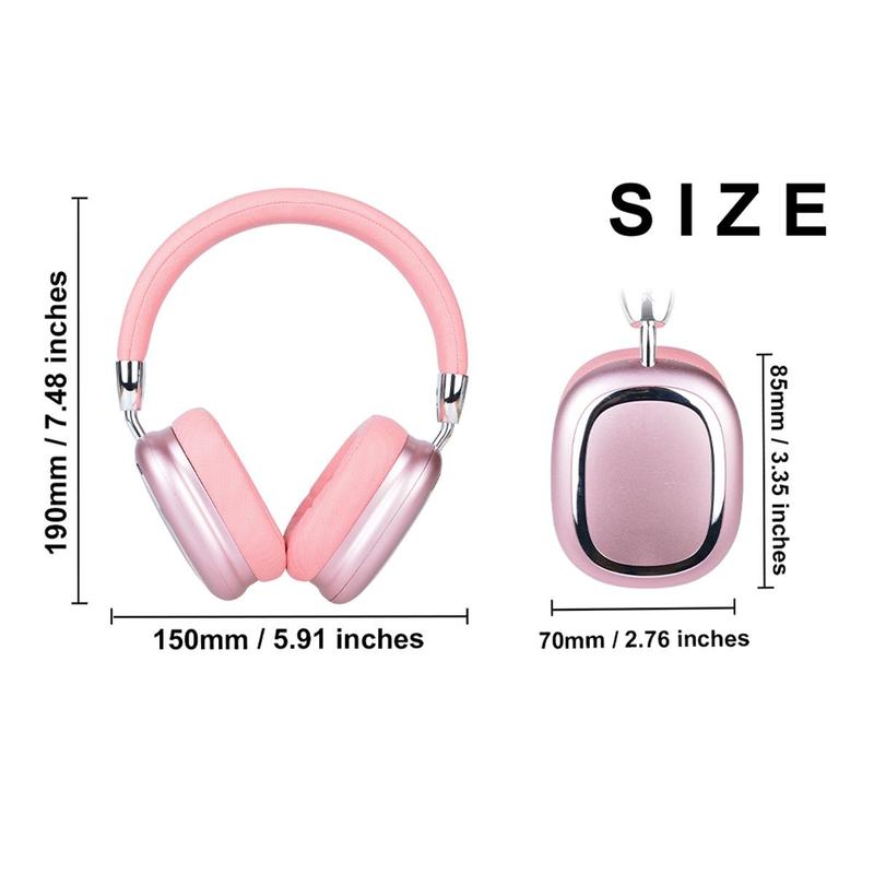 Wireless Headphones with Built-in Microphone,Electronic Audio Earbuds Wireless Noise Cancellation Headphones for Fall, Foldable Gaming Headset for Phones,Computers, MP3,Fun Summer Gift,Wireless Earbuds