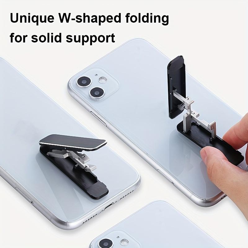 Foldable Phone Holder, Mini Phone Back Cover Stand, Phone Back Cover Desktop Support Stand, Portable Phone Accessories for Home & Office