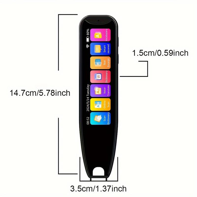 hot-2024 New Smart Translator Pen-Instantly scan translation & real-time voice translation, suitable for traveling & learning & Communication-59