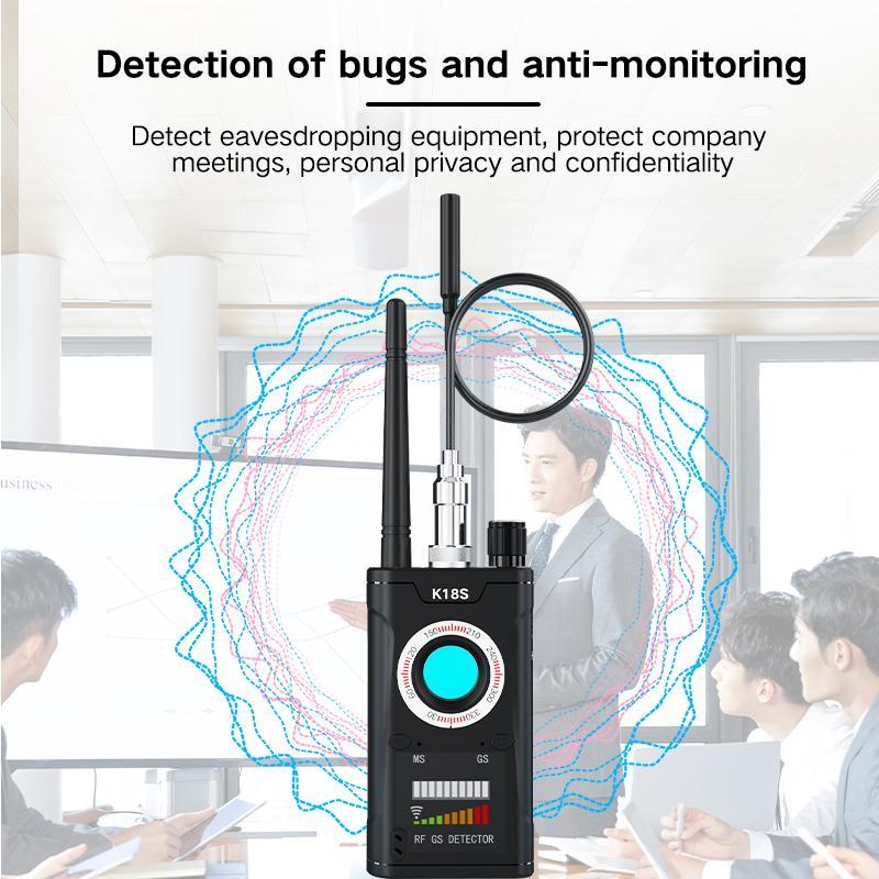 Multifunction Car GPS Tracker Detector, Smart Anti-tracking Detection locator, RF Signal Detector, Portable Detector, Anti-theft Terminator for Home, Travel, Bathroom, Office & Hotel