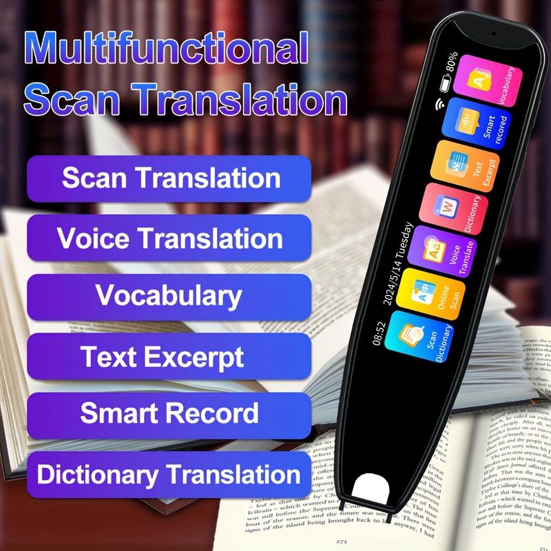 hot-2024 New Smart Translator Pen-Instantly scan translation & real-time voice translation, suitable for traveling & learning & Communication-59