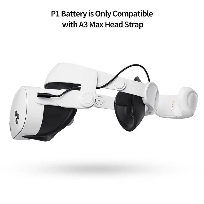 P1 Battery Pack for A3 MAX Head Strap Phone Smartphone VR