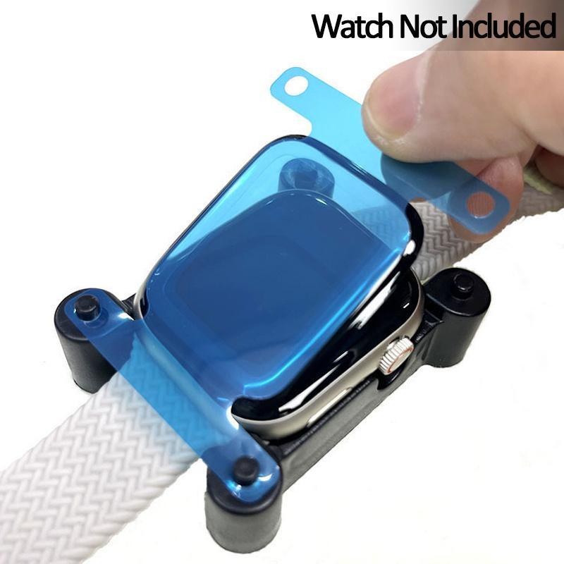 3D Tempered Glass Watch Screen Protector with Install Tool, Watch Screen Protector, Wearable Accessories Compatible with Apple Watch Ultra Series