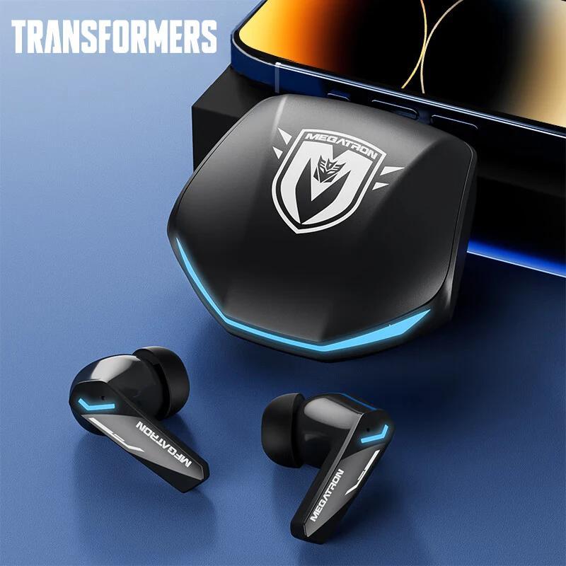 Transformers TF-T10 In-ear Design Wireless Earphones, True Wireless Bluetooth-compatible Headphones, HD Call Long Endurance Gaming Earbuds for Gaming Music, Gaming Earphone, Tws Earbuds