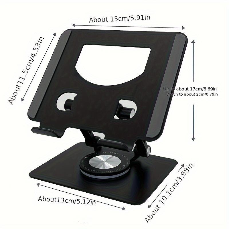 360° Free Rotatable Tablet Stand for for Summer Gift, Adjustable Foldable Desktop Laptop Stand, Stable Tablet Holder Compatible with 4.7-12 Inch iPad Laptop Tablet, Tablet Holder Stand, Tablet Accessories