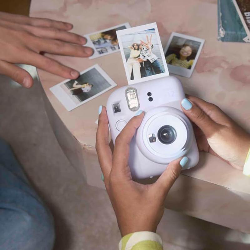 Fujifilm Instax Mini 12 Instant Camera Pastel Blue with Holiday Bundle 2024